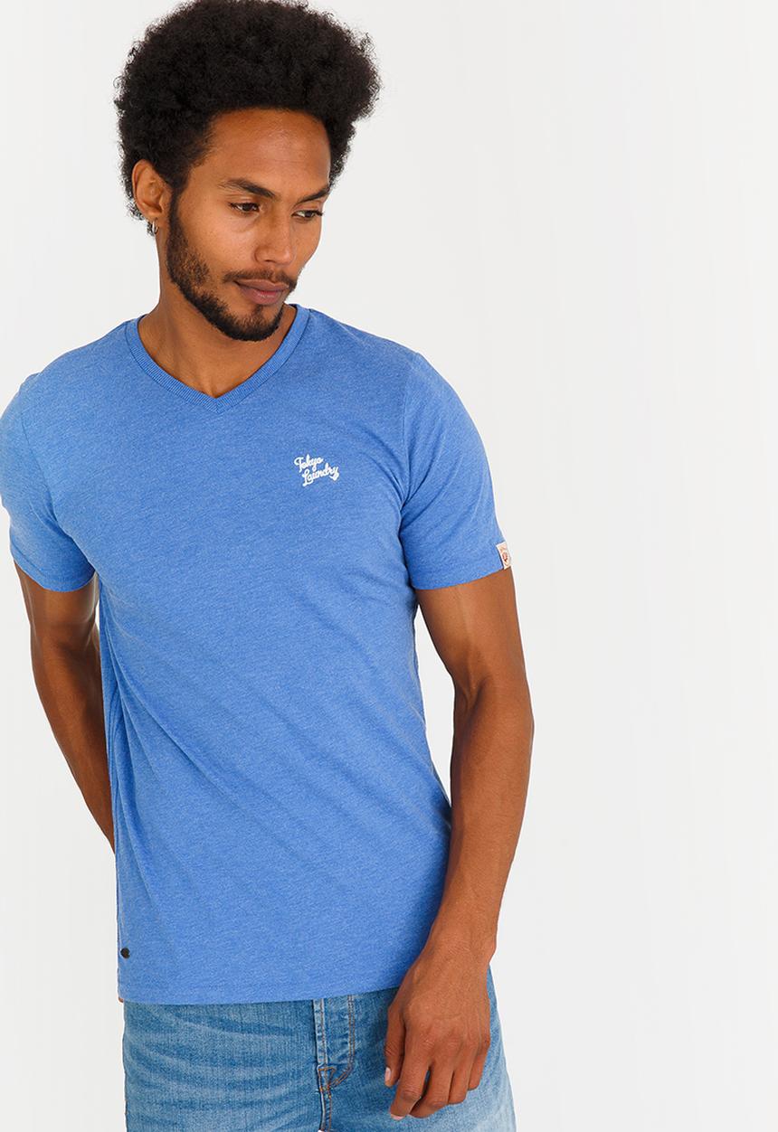 Tokyo Laundry - Essentials V Neck Tee Blue