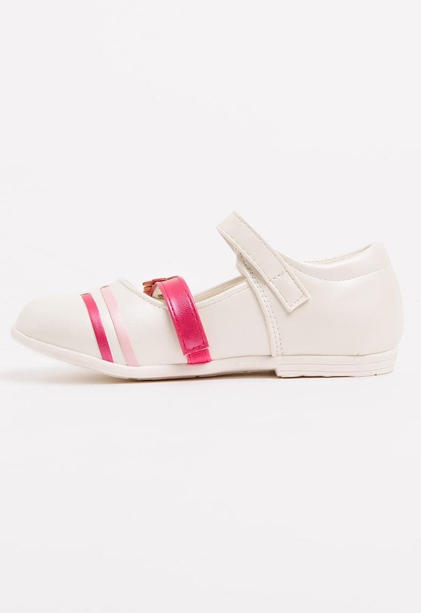 Bubblegummers - Ballerina Pumps White