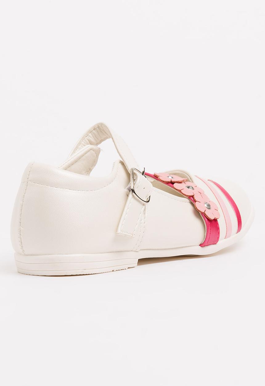 Bubblegummers - Ballerina Pumps White