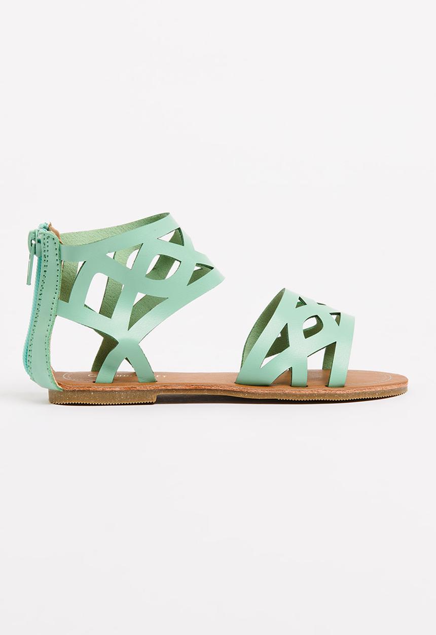 Jumbo - Cut-out Girls Sandal Mint