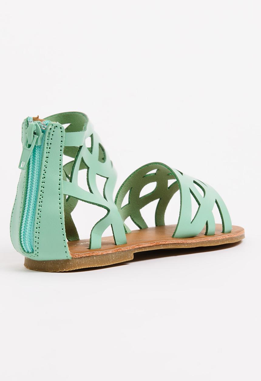 Jumbo - Cut-out Girls Sandal Mint
