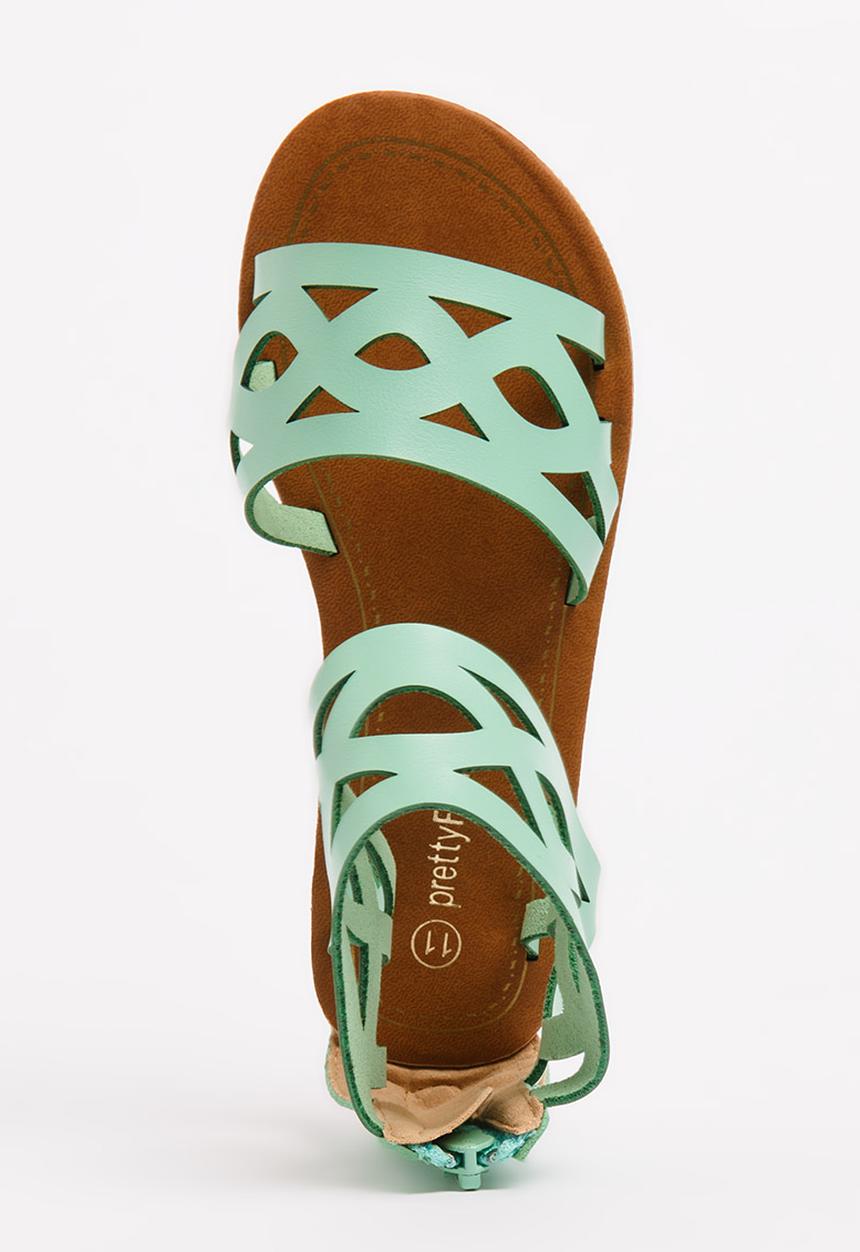 Jumbo - Cut-out Girls Sandal Mint