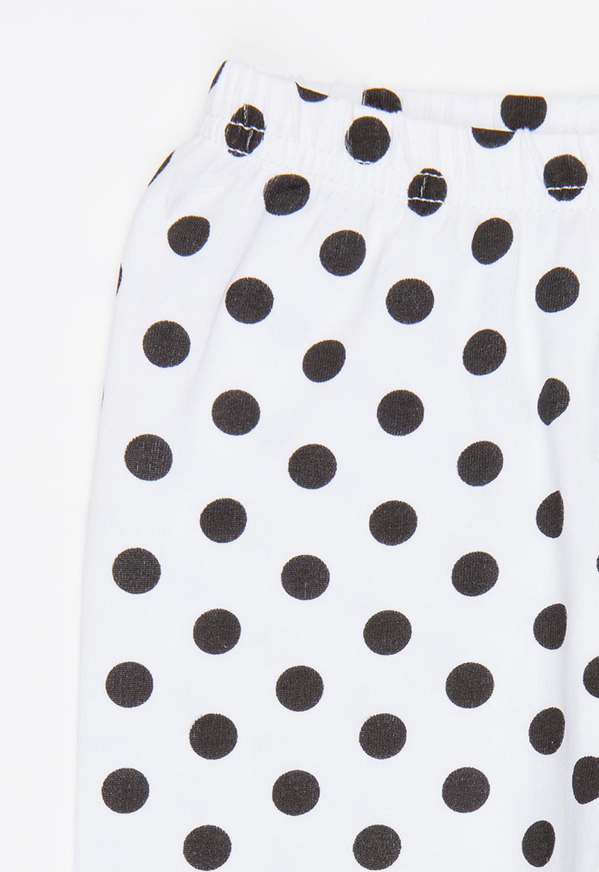 Pop Candy - Polka Dot Leggings White