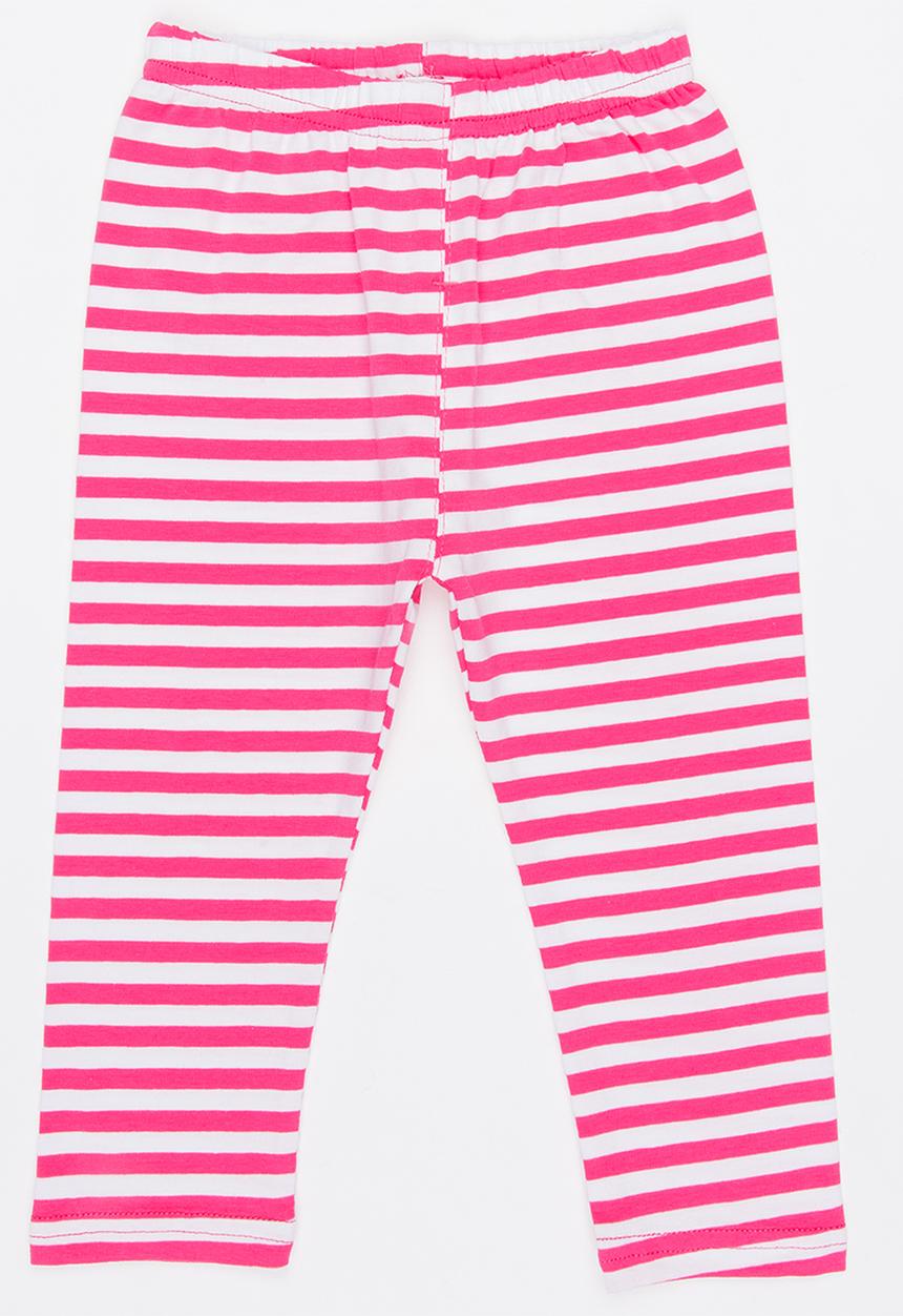 Pop Candy - Stripe Leggings Mid Pink