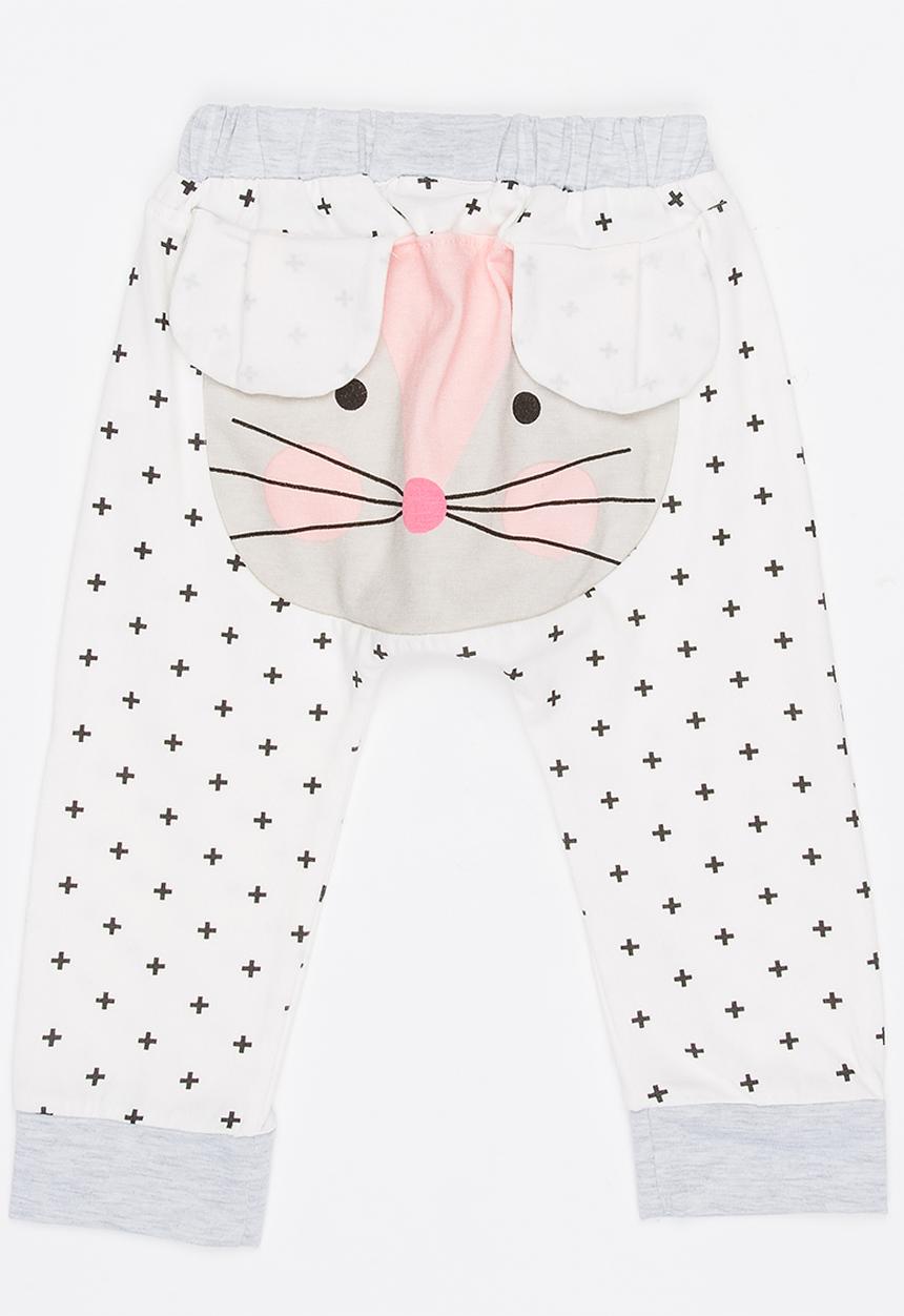 Pop Candy - Mouse Leggings White