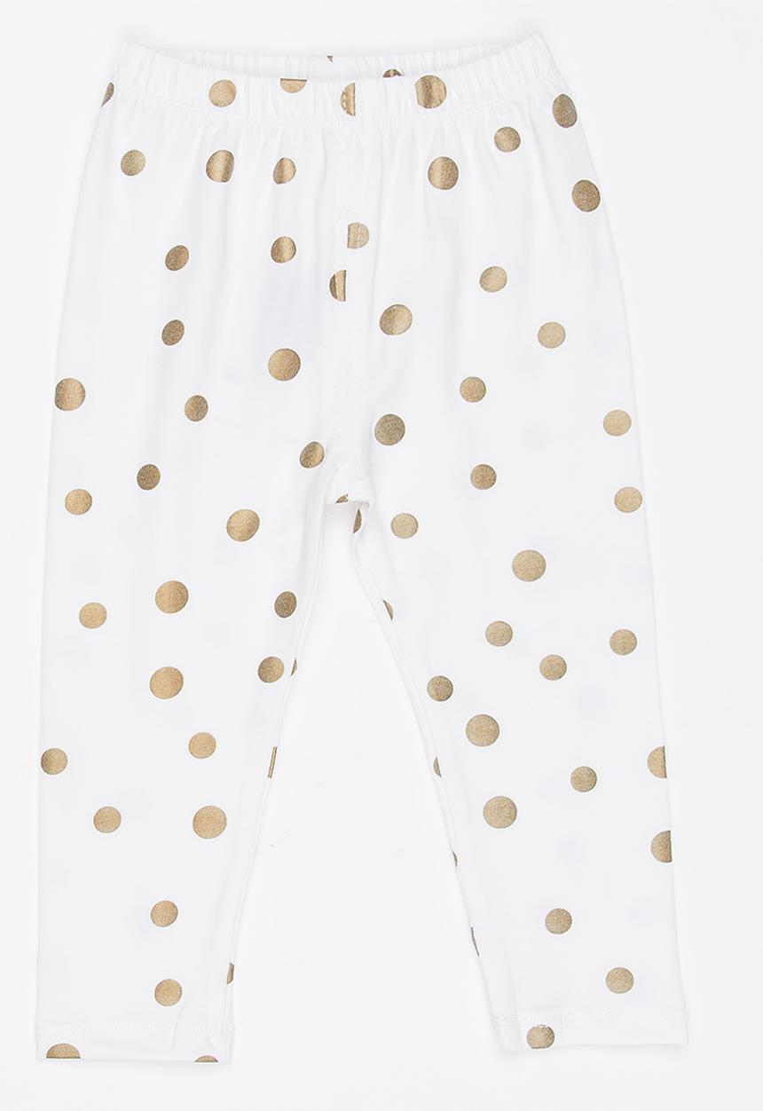 Pop Candy - Polka Dot Leggings White
