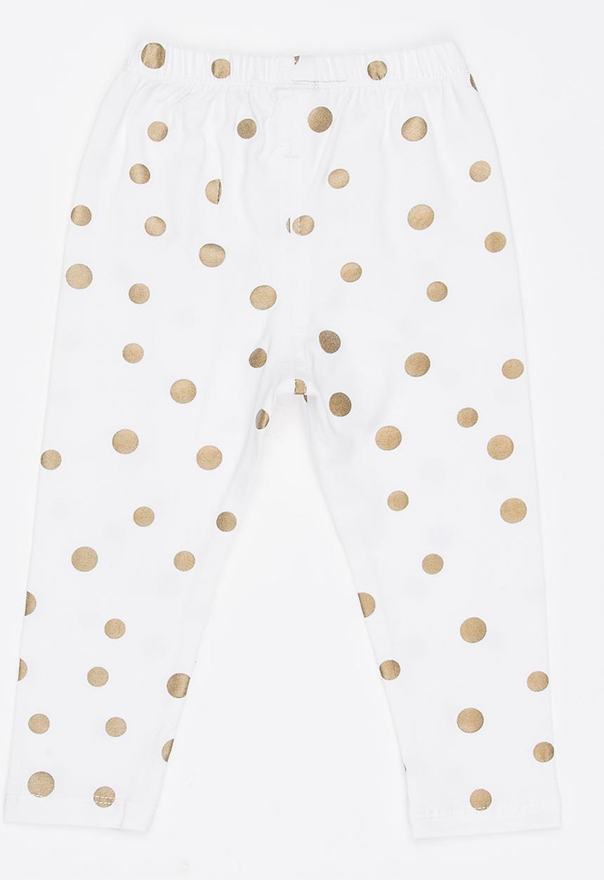 Pop Candy - Polka Dot Leggings White