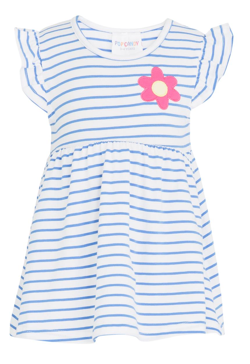 Pop Candy - Stripe Dresses Blue