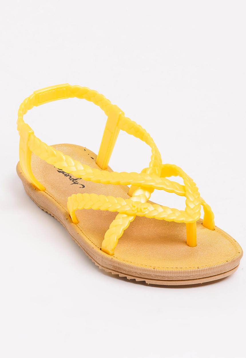 Jumbo - Girls Strappy Sandal Yellow