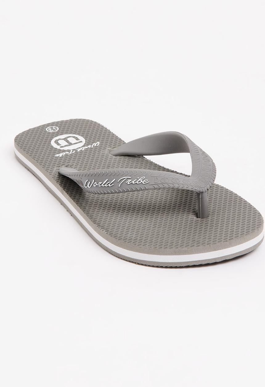 World Tribe - Ultimate Boys Flip Flops Dark Grey