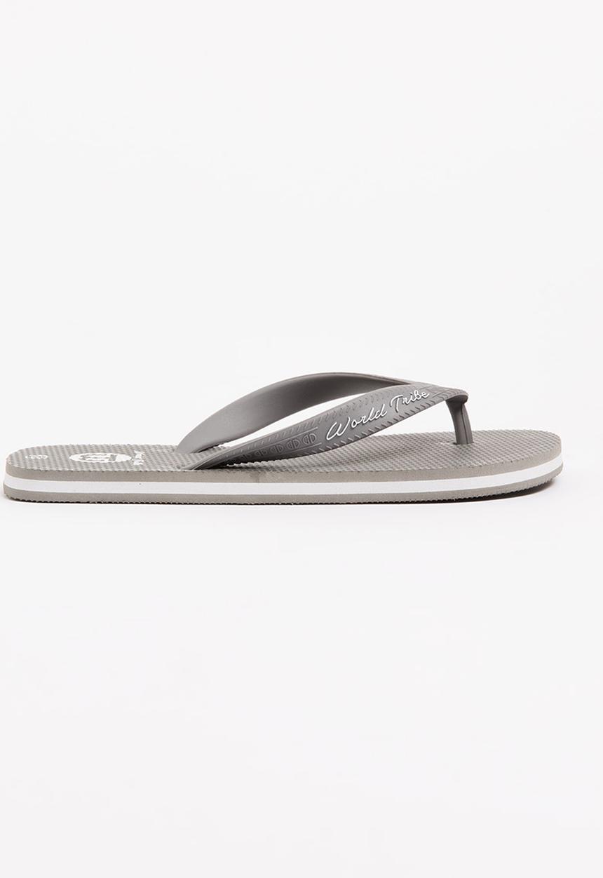 World Tribe - Ultimate Boys Flip Flops Dark Grey