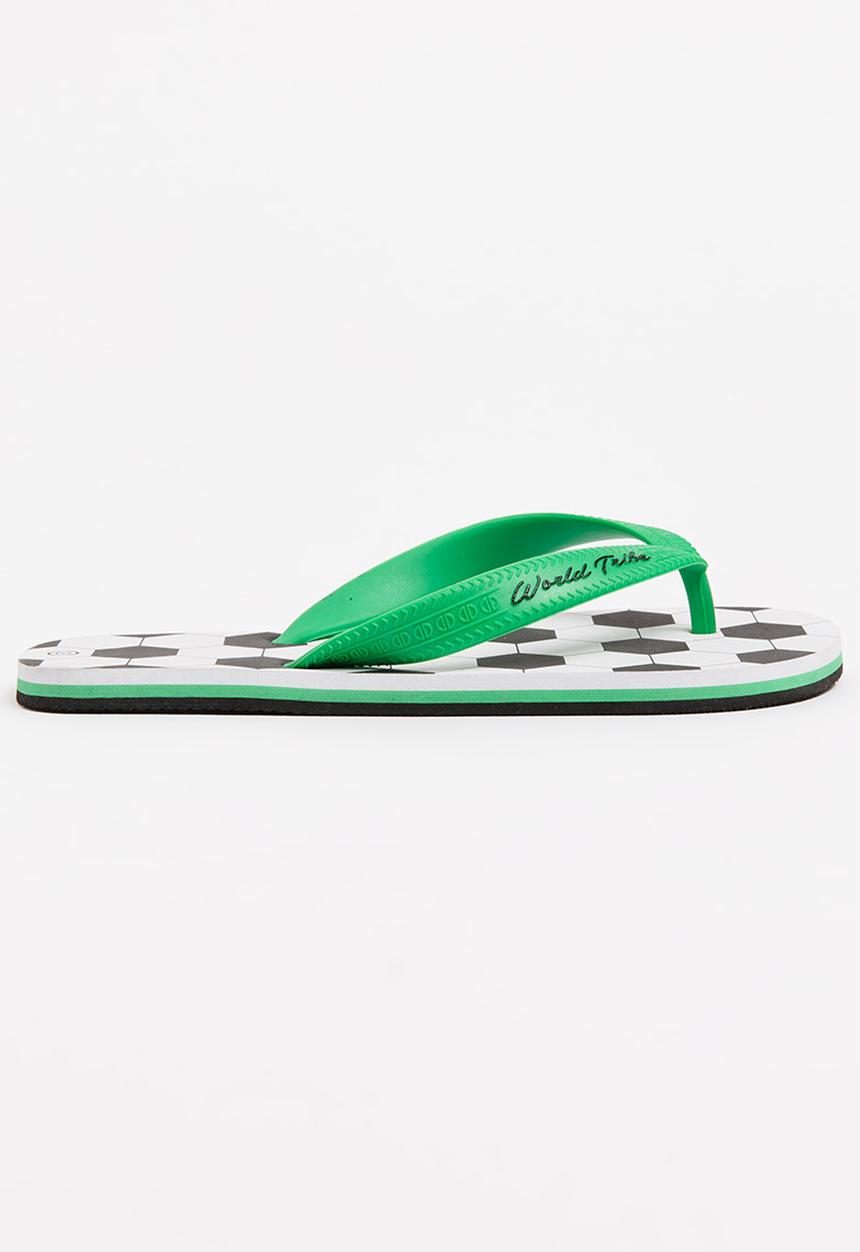 World Tribe - Ishibobo Boys Flip Flops White