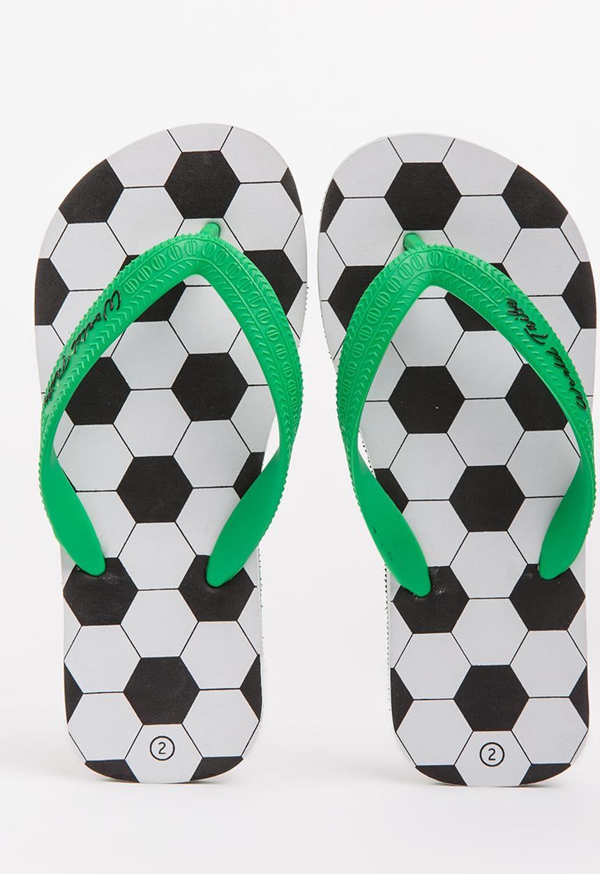 World Tribe - Ishibobo Boys Flip Flops White