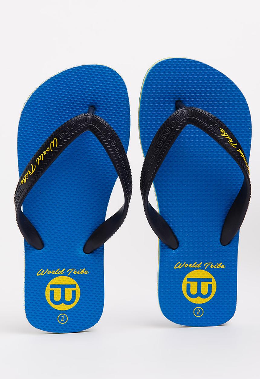 World Tribe - Ultimate Boys Flip Flops Blue