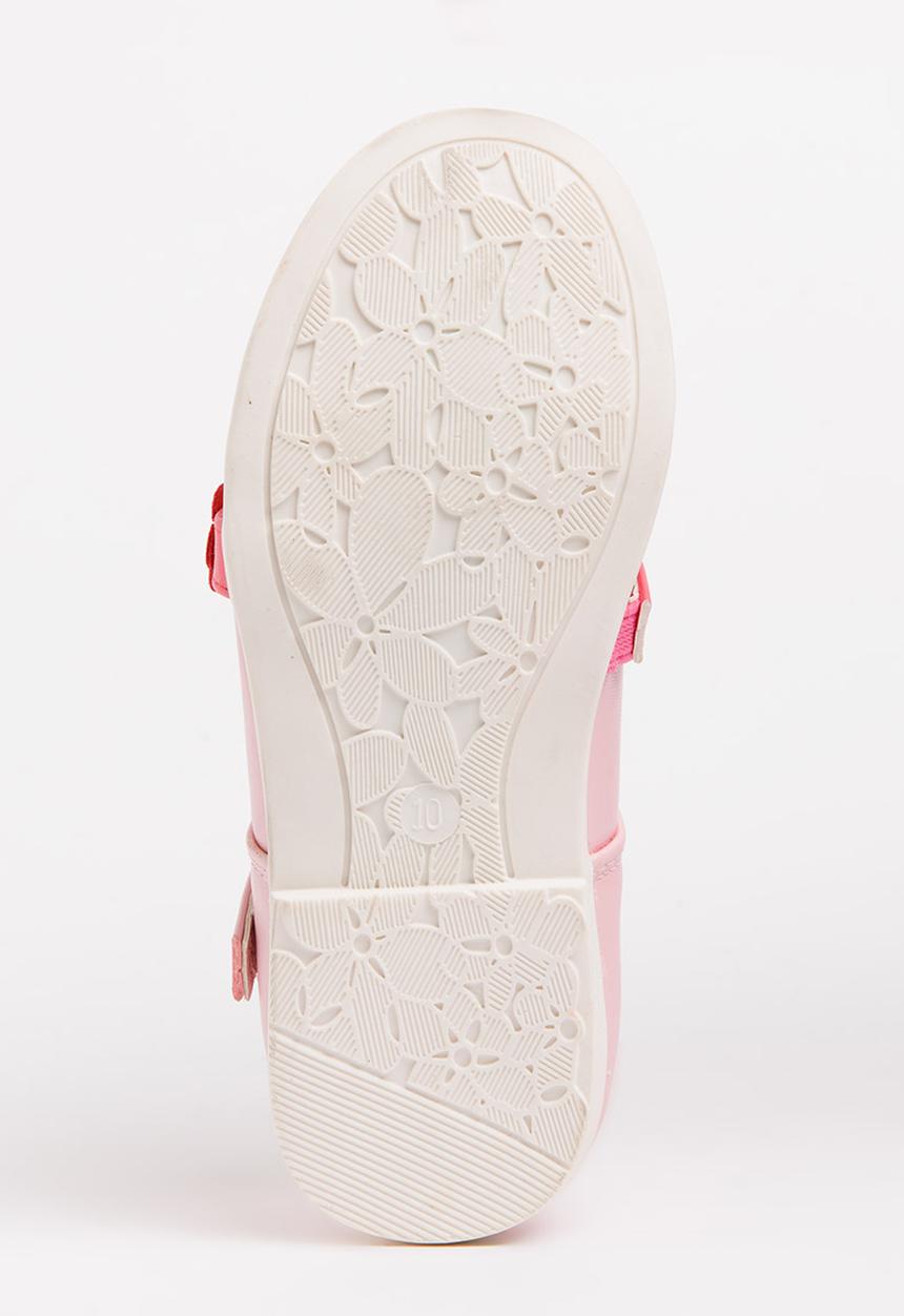 Bubblegummers - Flower Detail Pumps Rose