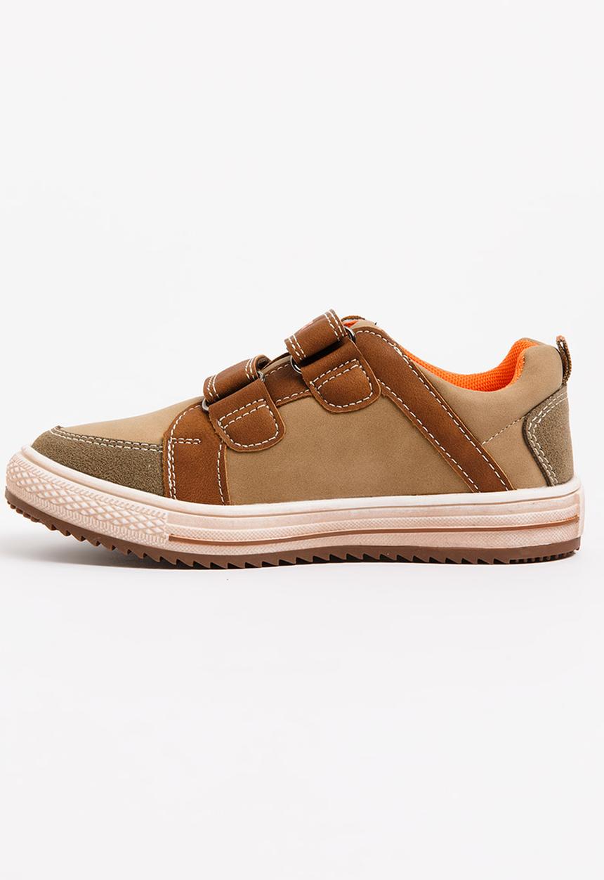 Bubblegummers - Velcro Strap Sandals Tan