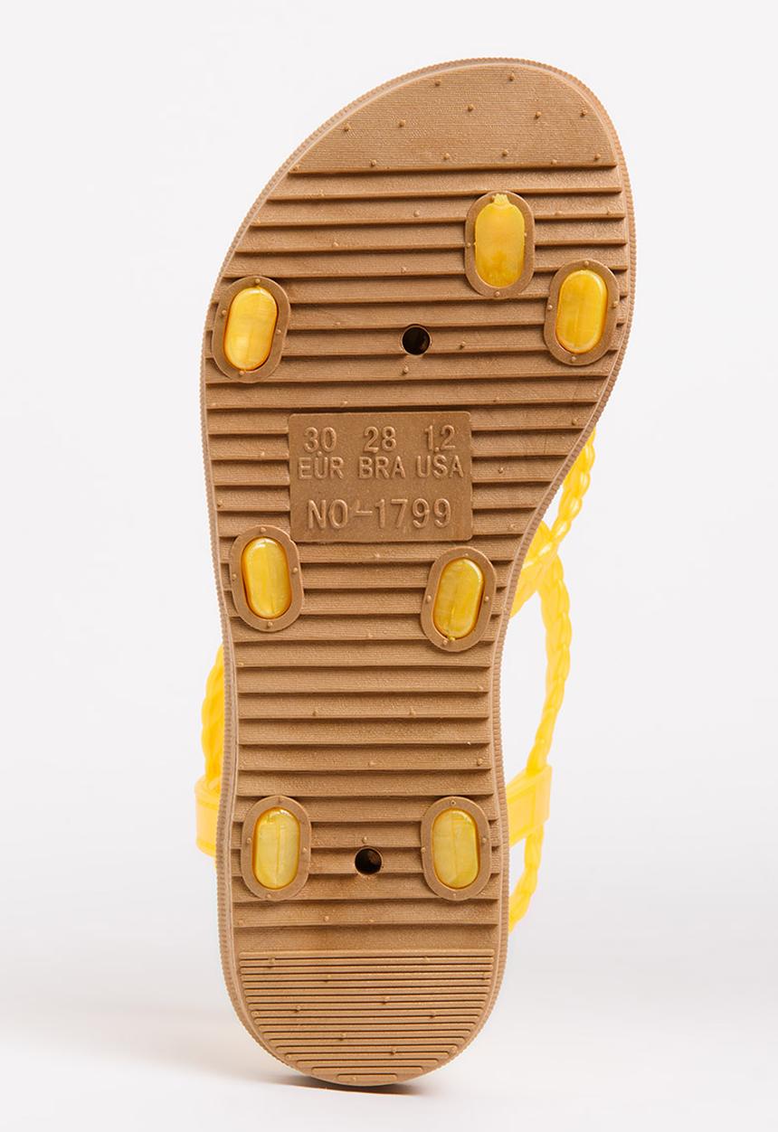 Jumbo - Girls Strappy Sandal Yellow