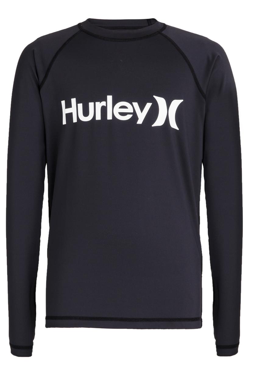 Hurley - One & Only Long Sleeve Rash Vest Black