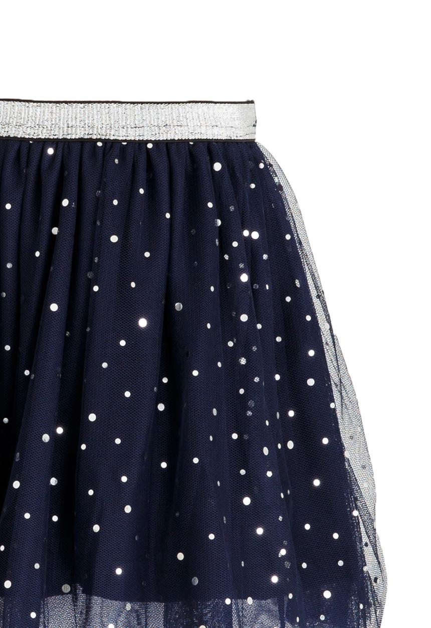 Pop Candy - Mesh Skirt Navy