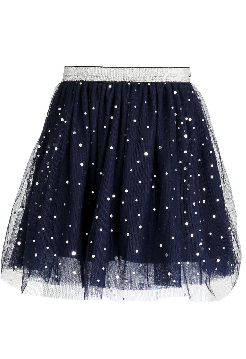 Pop Candy - Mesh Skirt Navy
