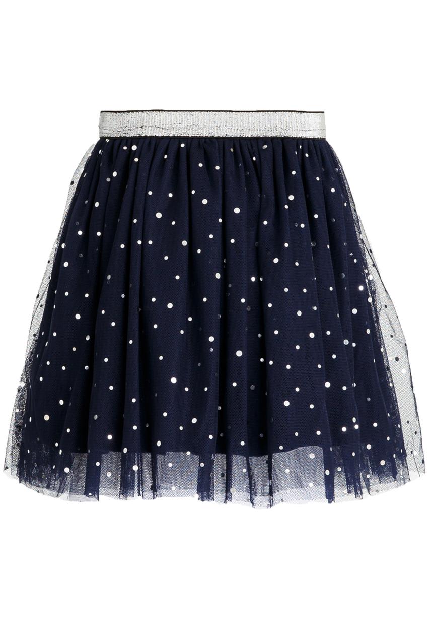 Pop Candy - Mesh Skirt Navy