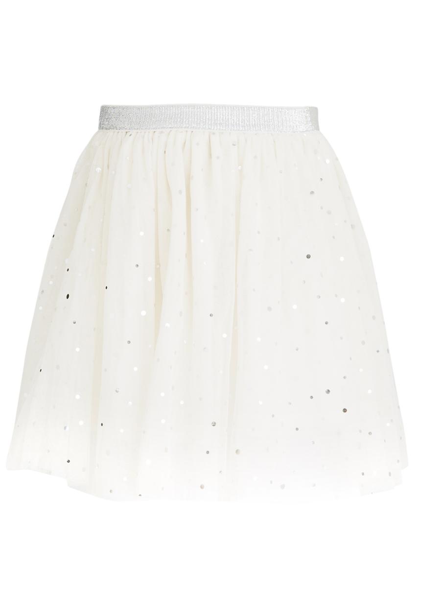 Pop Candy - Mesh Skirt Cream