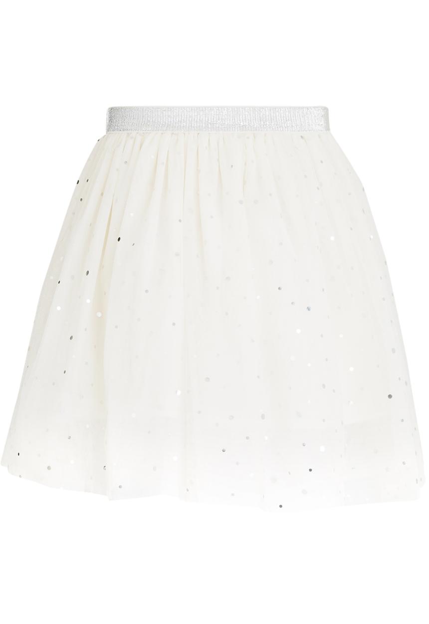 Pop Candy - Mesh Skirt Cream