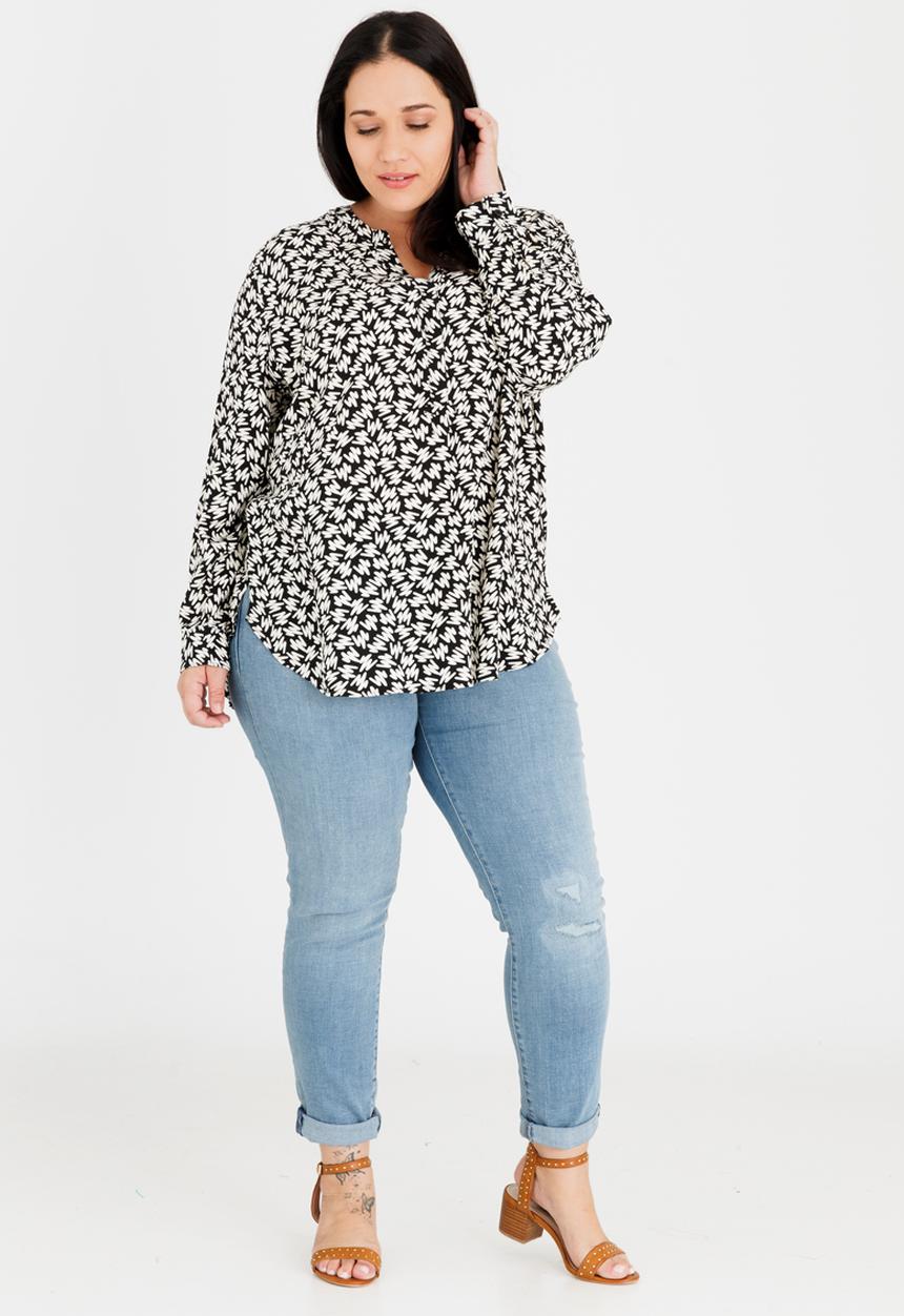 Levi’s® - Easy Popover Top Black