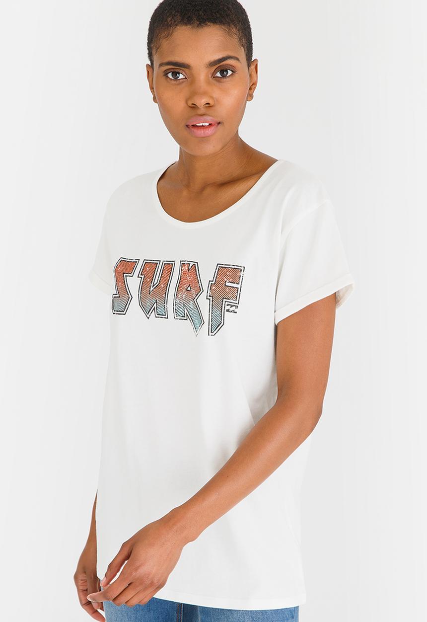 Billabong  - Day & Night Box Fit Tee Cream