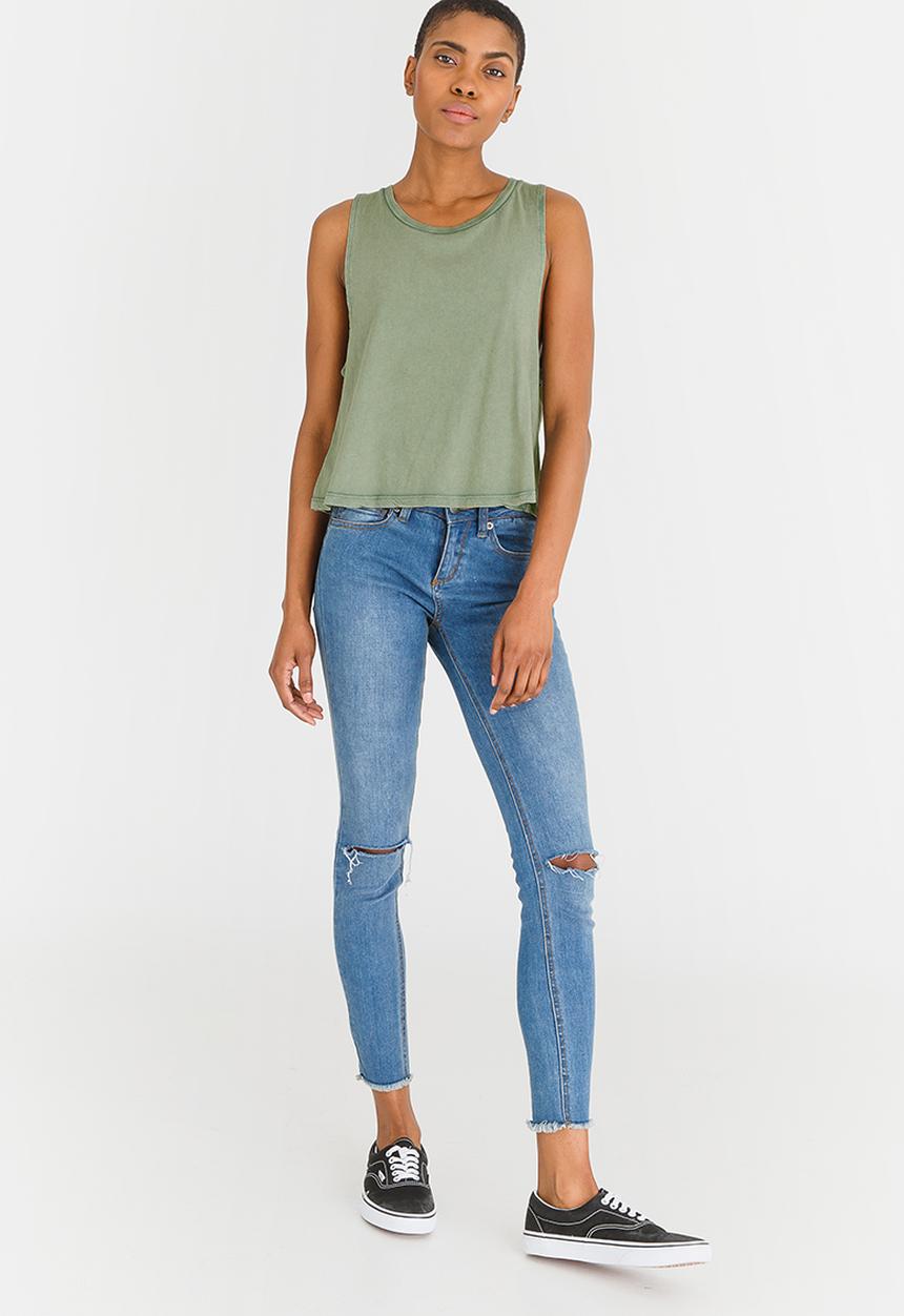 Billabong  - Sun Bleached Muscle Tee Green