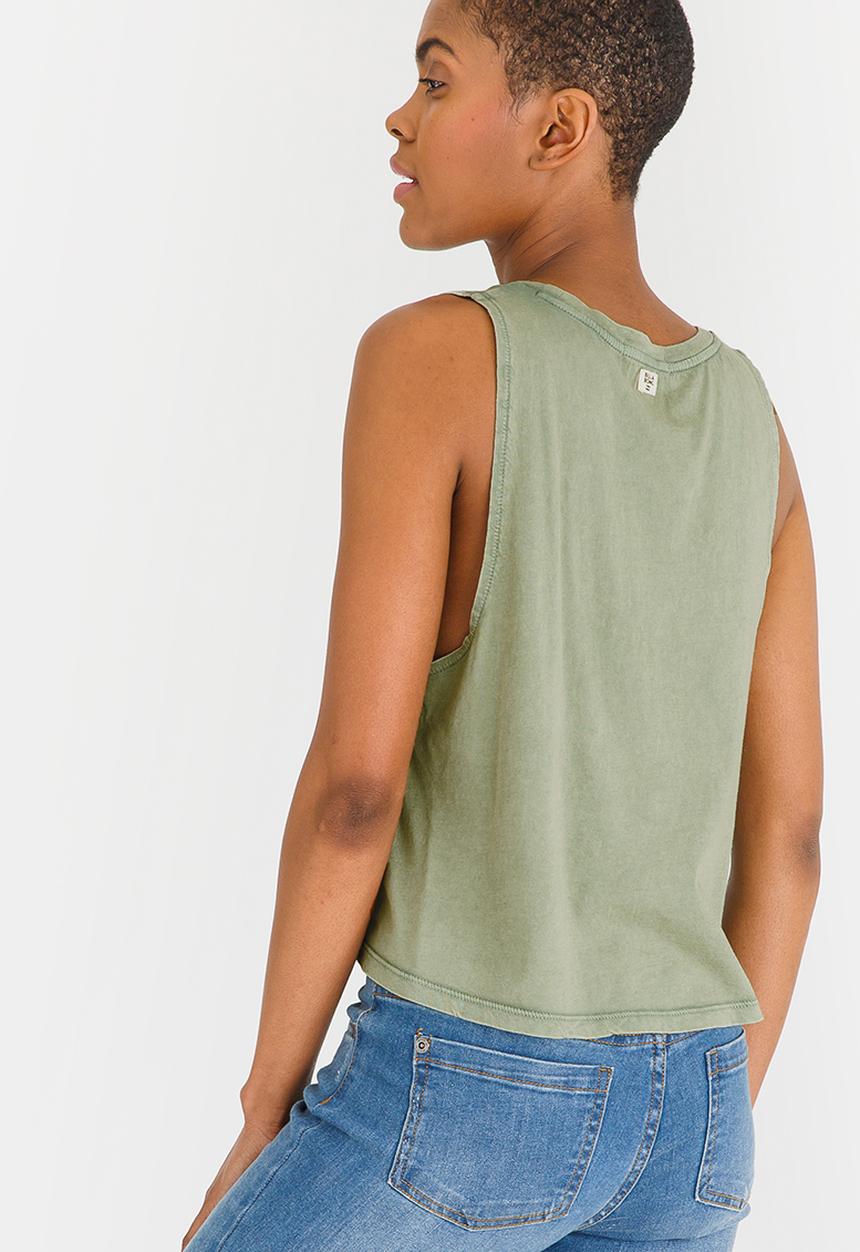 Billabong  - Sun Bleached Muscle Tee Green