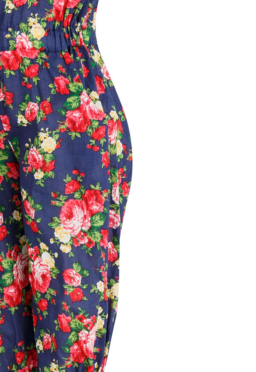Pop Candy - Floral Playsuit Multi-colour