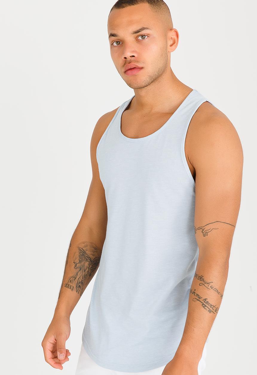 STYLE REPUBLIC - Arnie Styled Vest Pale Blue
