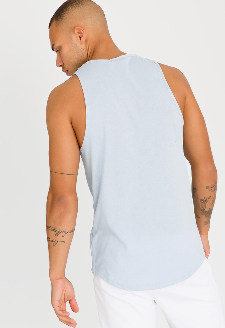 STYLE REPUBLIC - Arnie Styled Vest Pale Blue