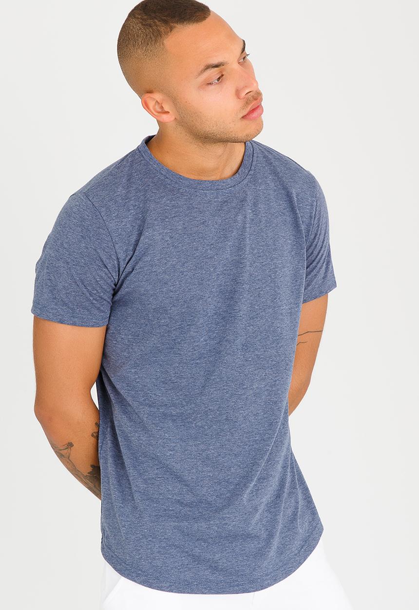 STYLE REPUBLIC - Swag Longer Length Tee Navy