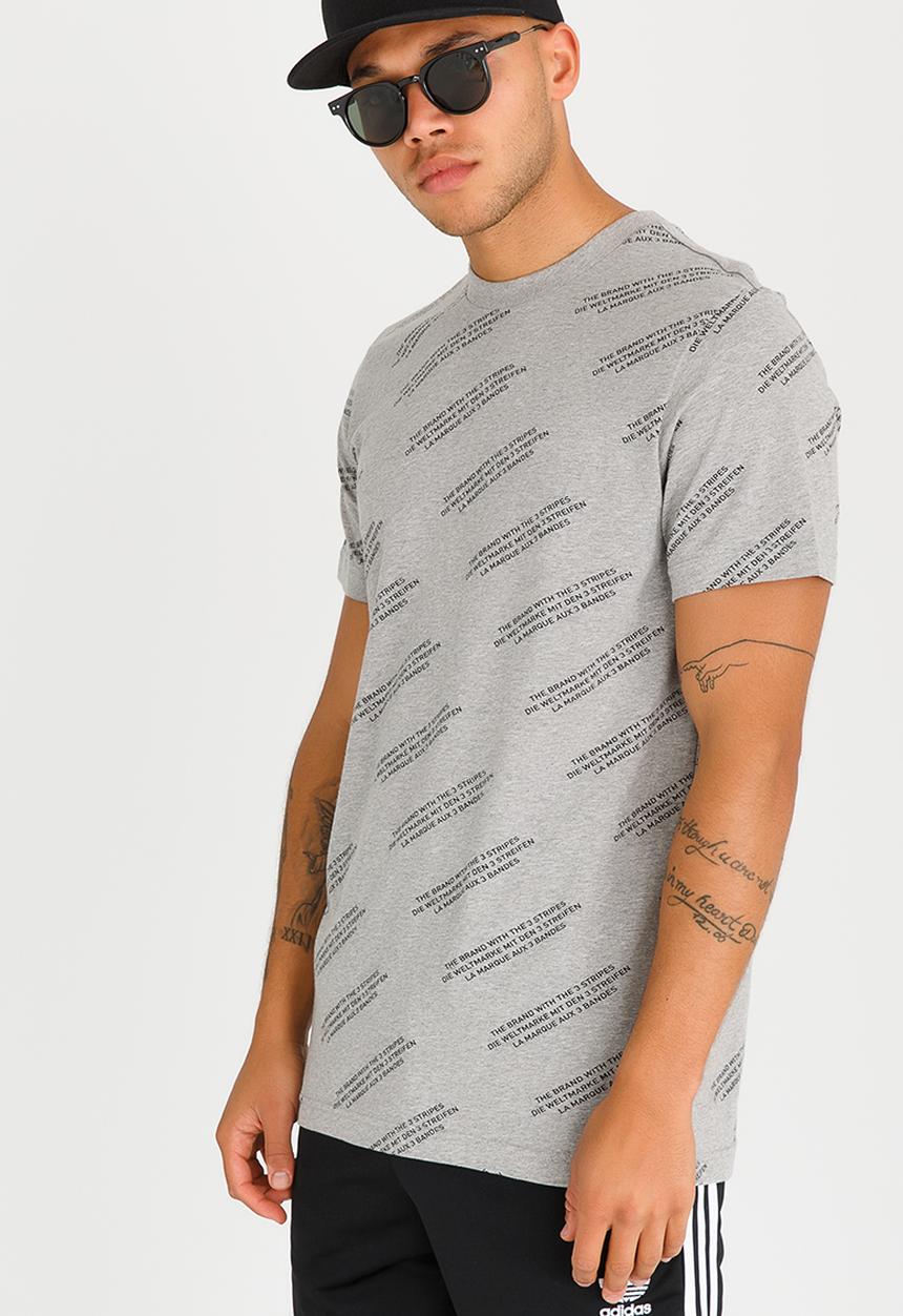 adidas Originals - Trf Aop Tee Grey