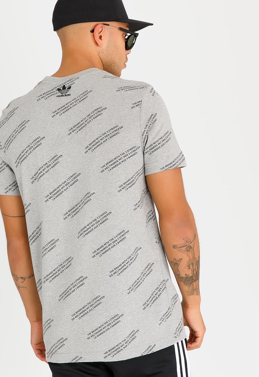 adidas Originals - Trf Aop Tee Grey