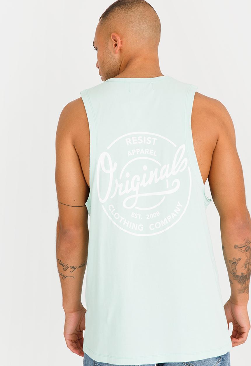 Resist - Originals Printed T Shirt Green
