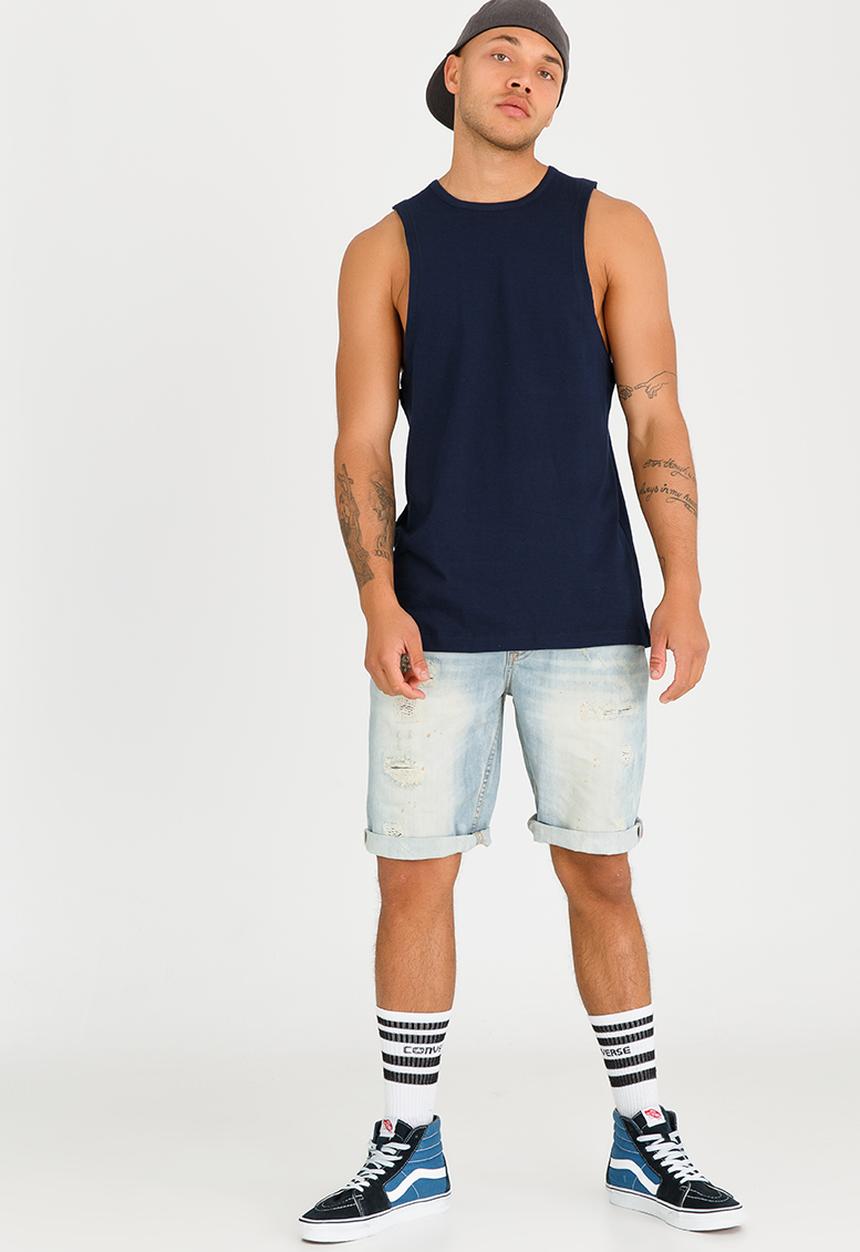 Resist - Freedom Printed T Shirt Navy