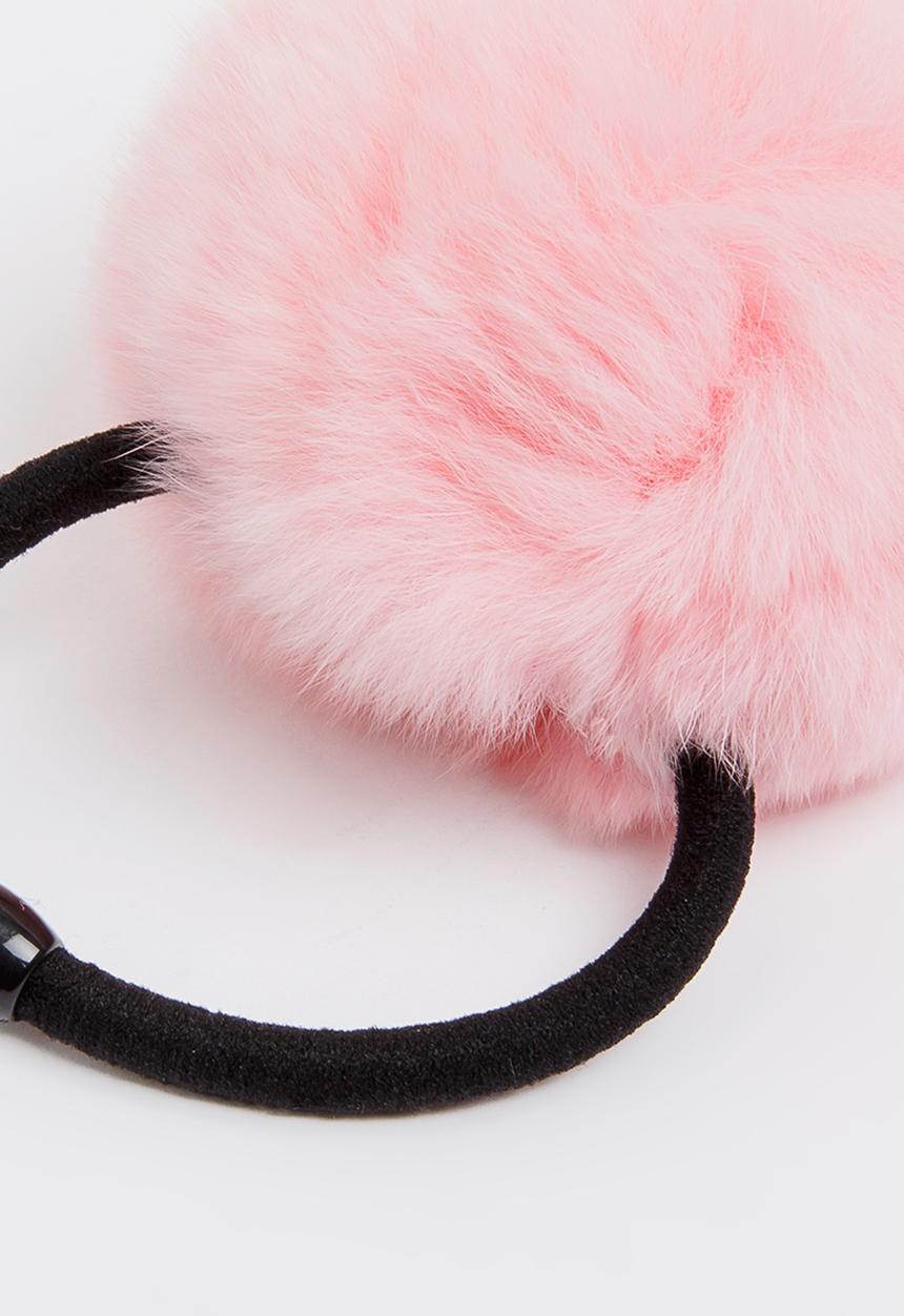 Pop Candy - Pom Pom Hair Tie Pale Pink
