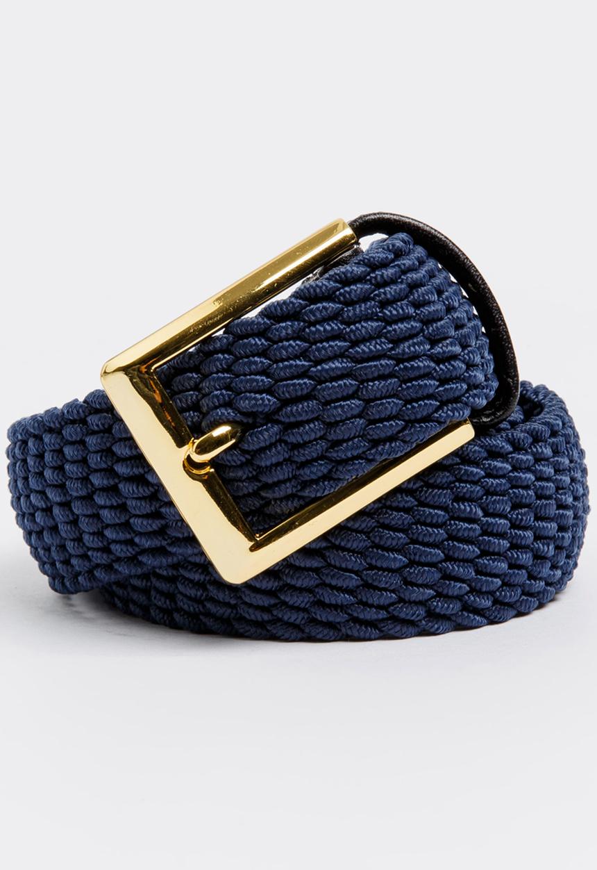 STYLE REPUBLIC - Knitted Elastic Belt Navy