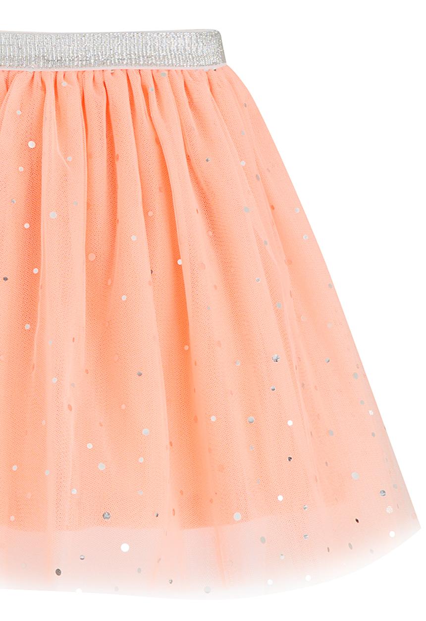 Pop Candy - Mesh Skirt Coral