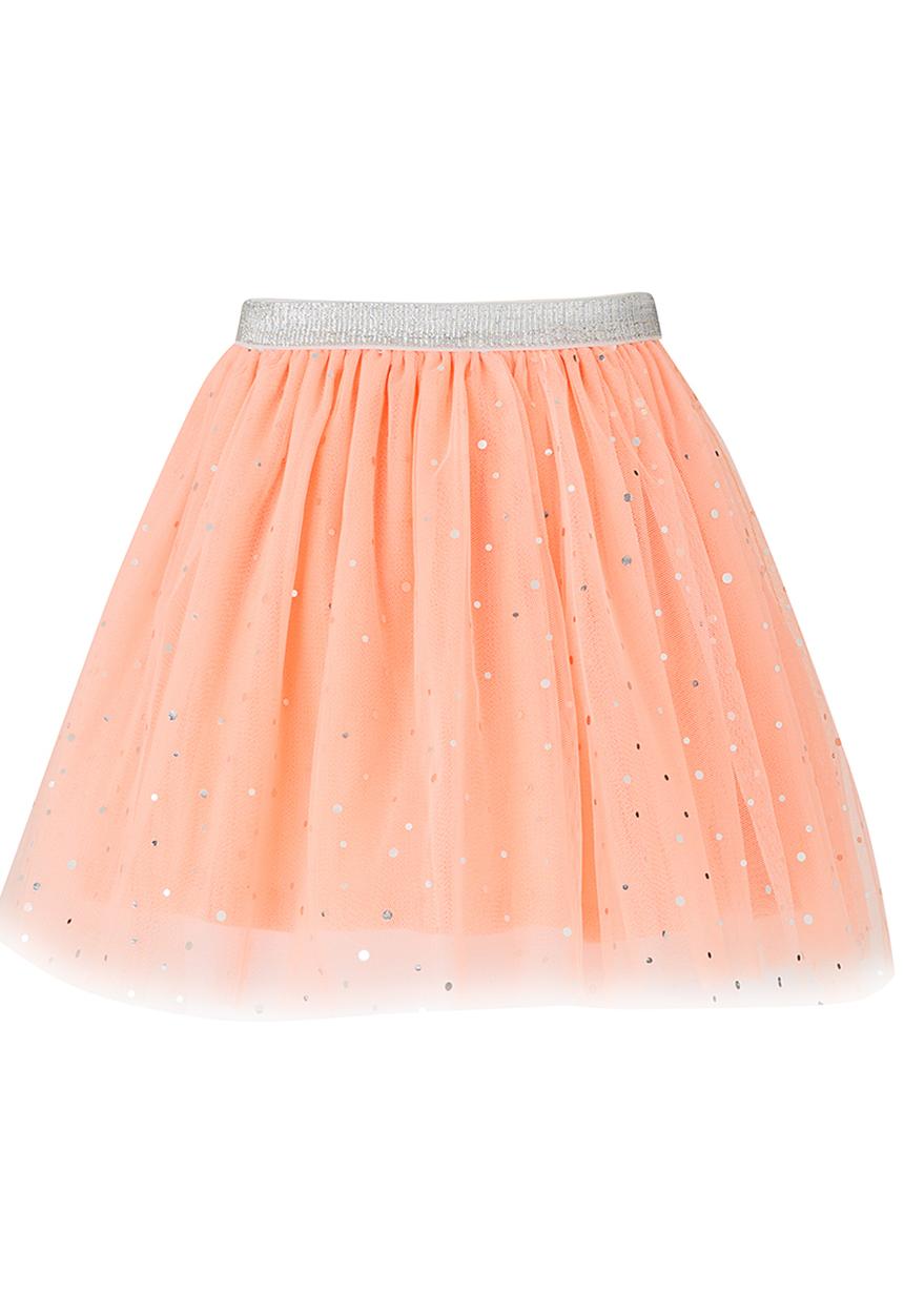 Pop Candy - Mesh Skirt Coral