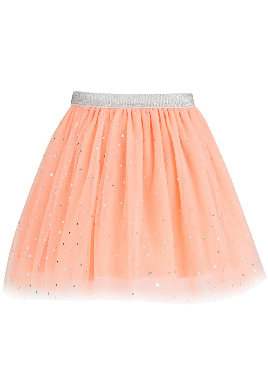 Pop Candy - Mesh Skirt Coral