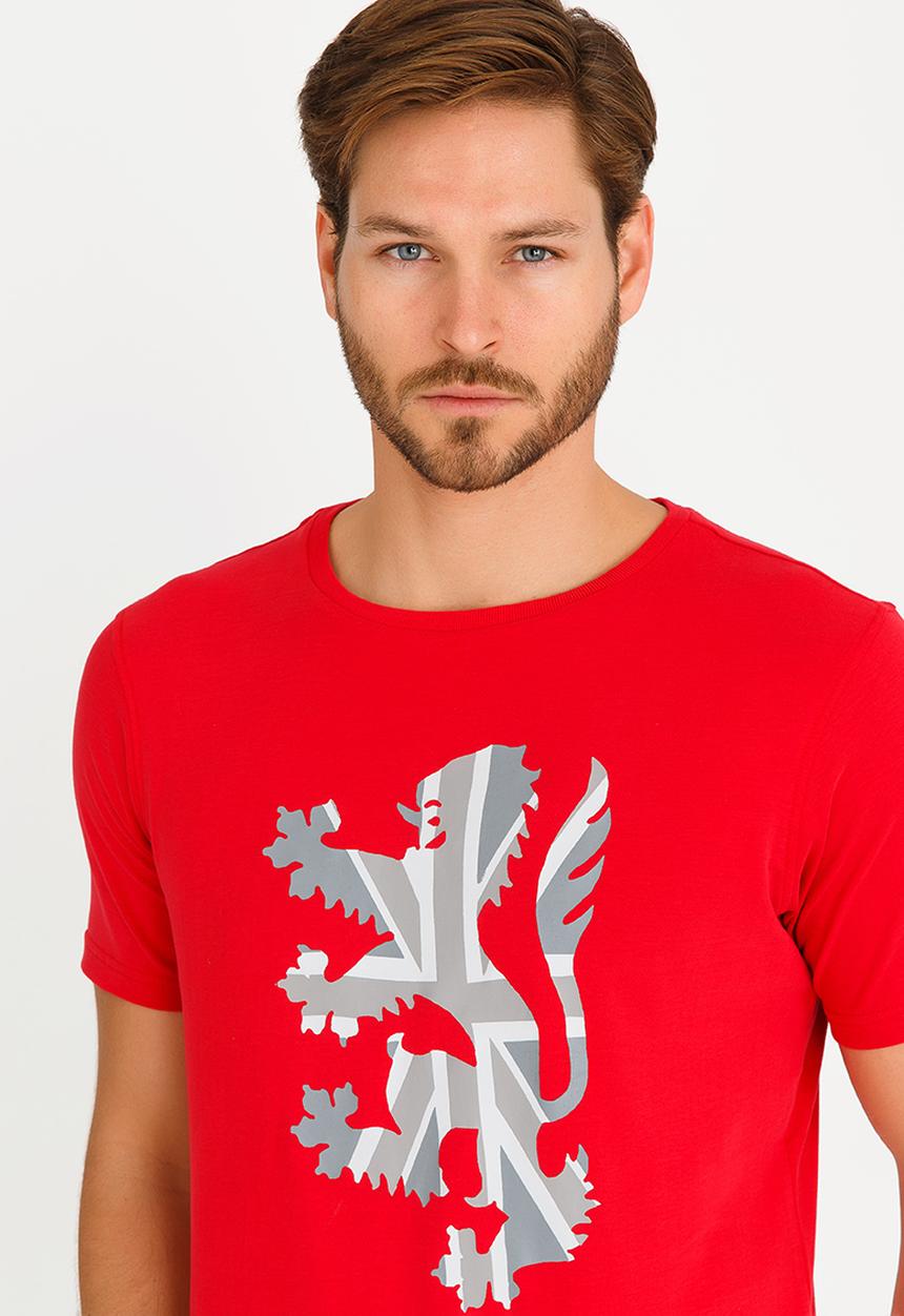 Pringle of Scotland - Hector Tee Red
