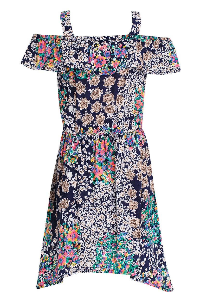 See-Saw - Bardot Dress Multi-colour