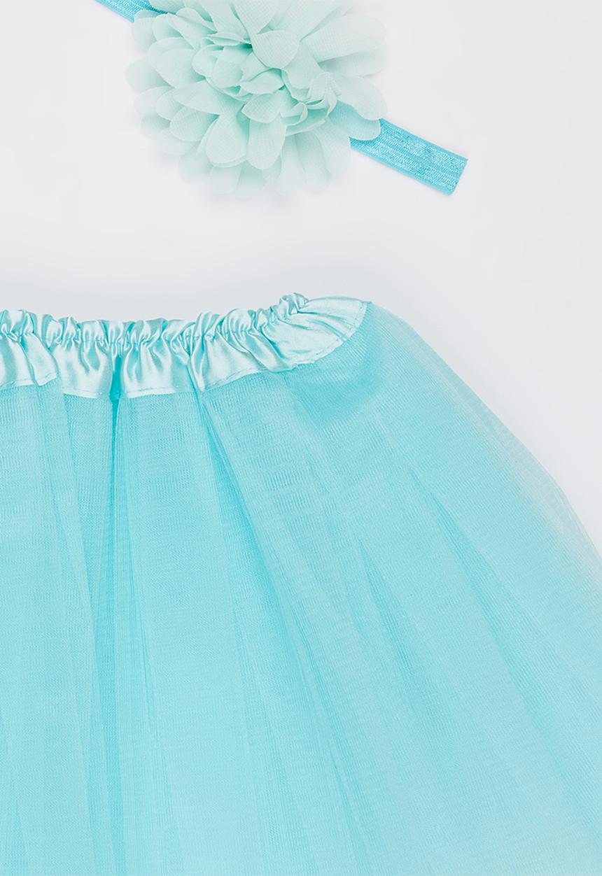 Pop Candy - Headband and Skirt Set Mint