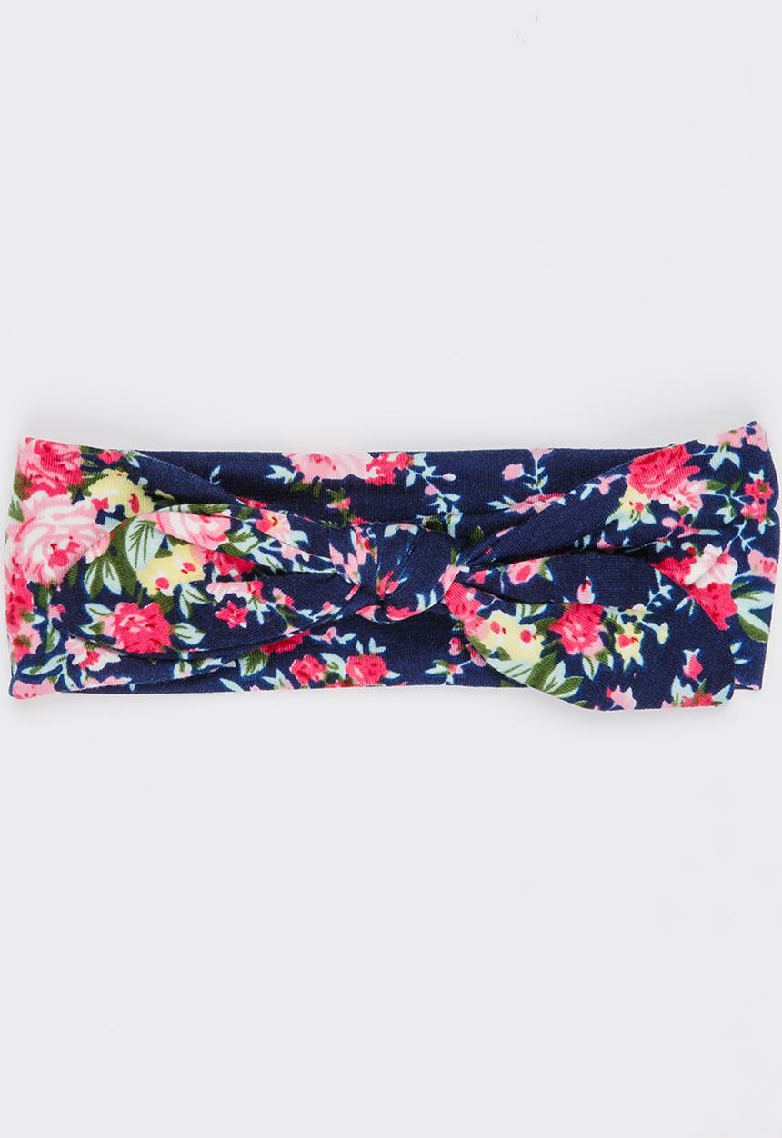 Pop Candy - Flower Headband Navy