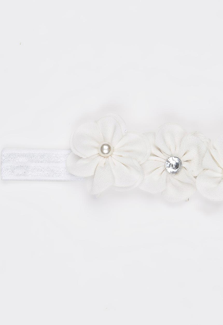 Pop Candy - Flower Headband White