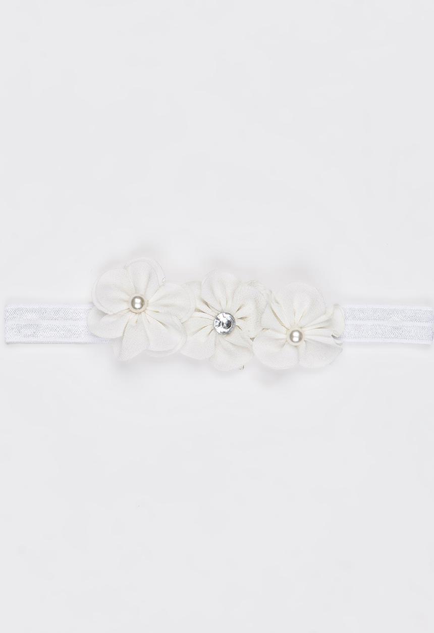 Pop Candy - Flower Headband White
